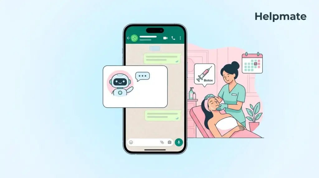 How to Book Appointments via WhatsApp Chatbot for Beauty Clinics
