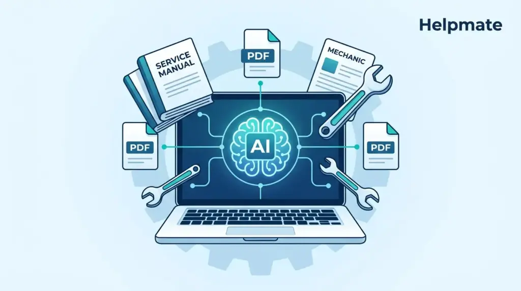 How to Train Helpmate AI on Service Manuals & PDFs